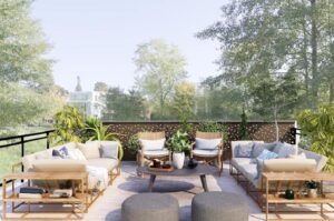 terrasse hivernale