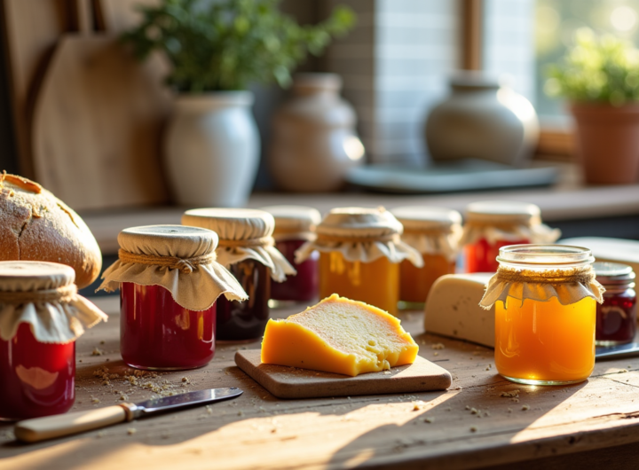 Le match parfait : Pain, confitures et calendrier de l'avent fromage